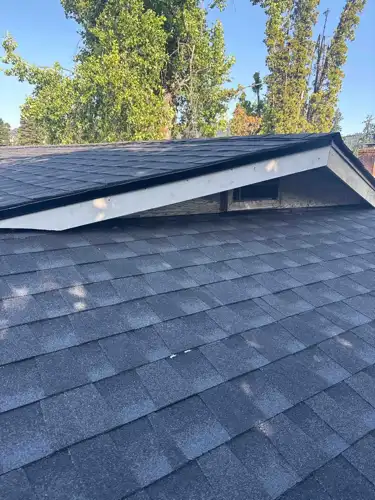 Professional roofing work by Eugene Restoration