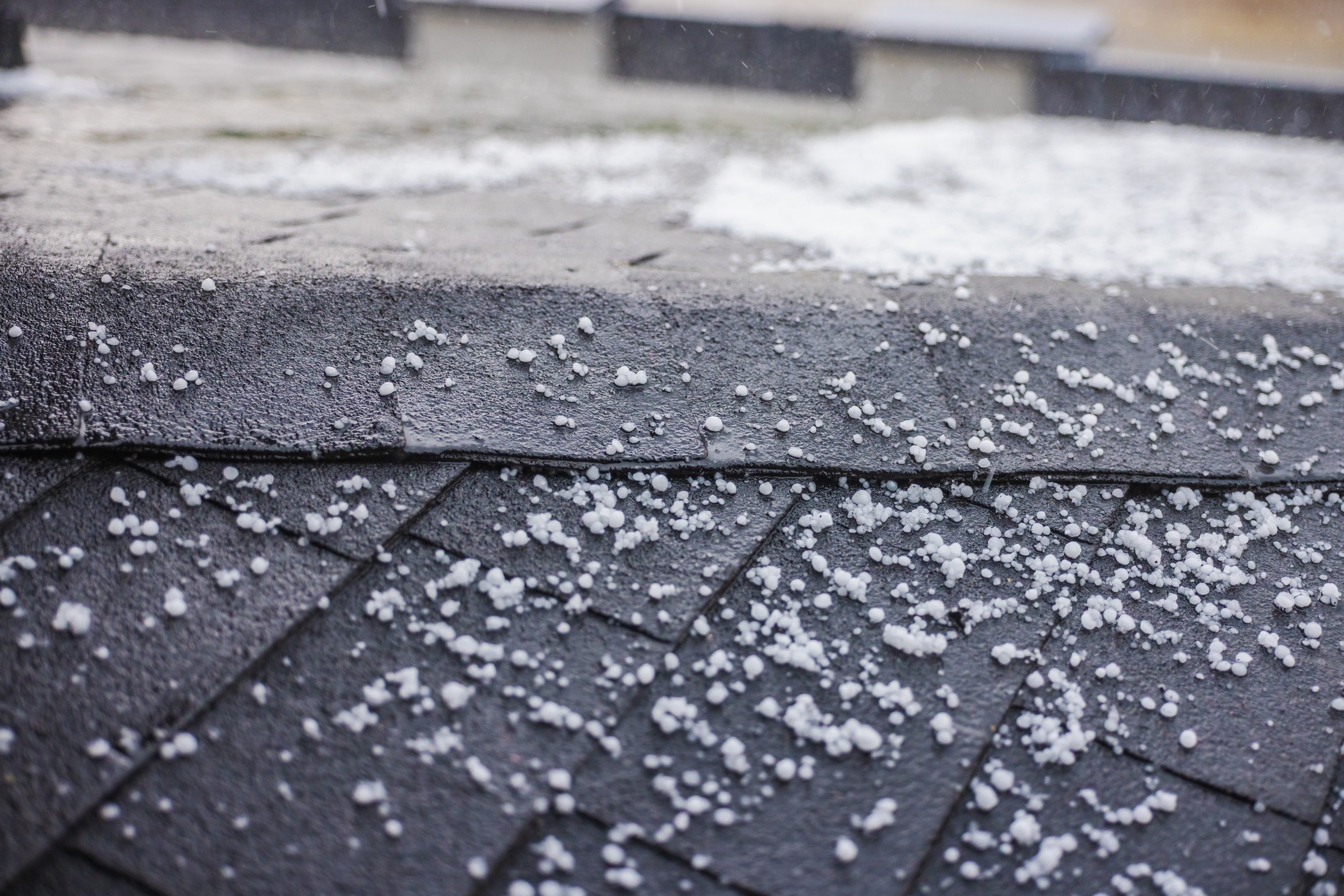 How Much Hail Damage to Replace Roof